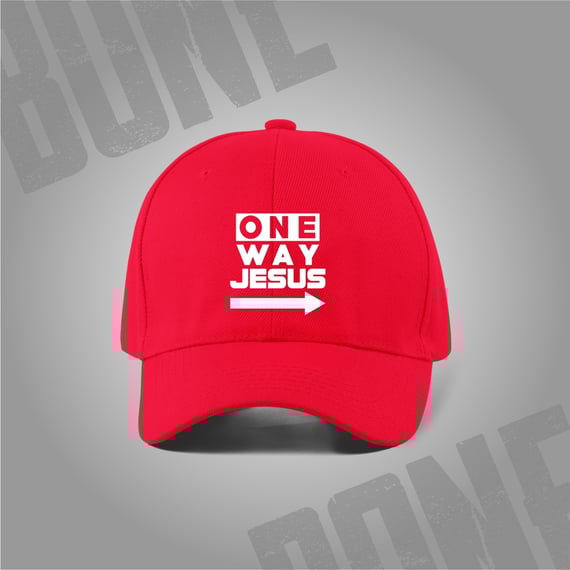 Boné One Way Jesus: A Direção Certa