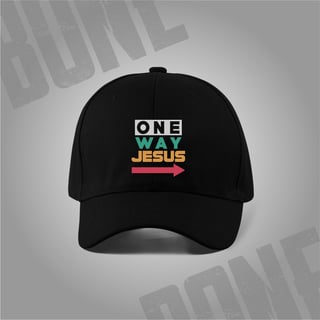 Boné One Way Jesus: O Caminho Cromático