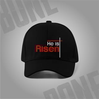 Boné He is Risen: Celebração da Vida