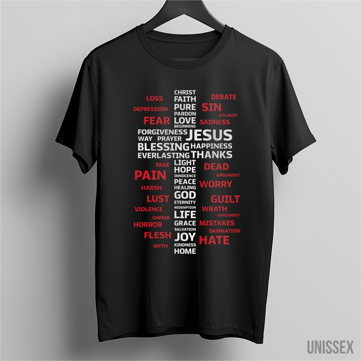 Camiseta unissex Palavras de Vida