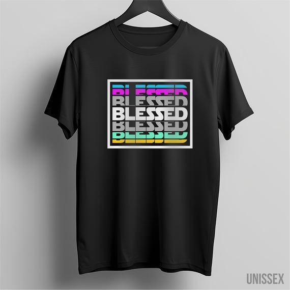 Camiseta unissex Blessed