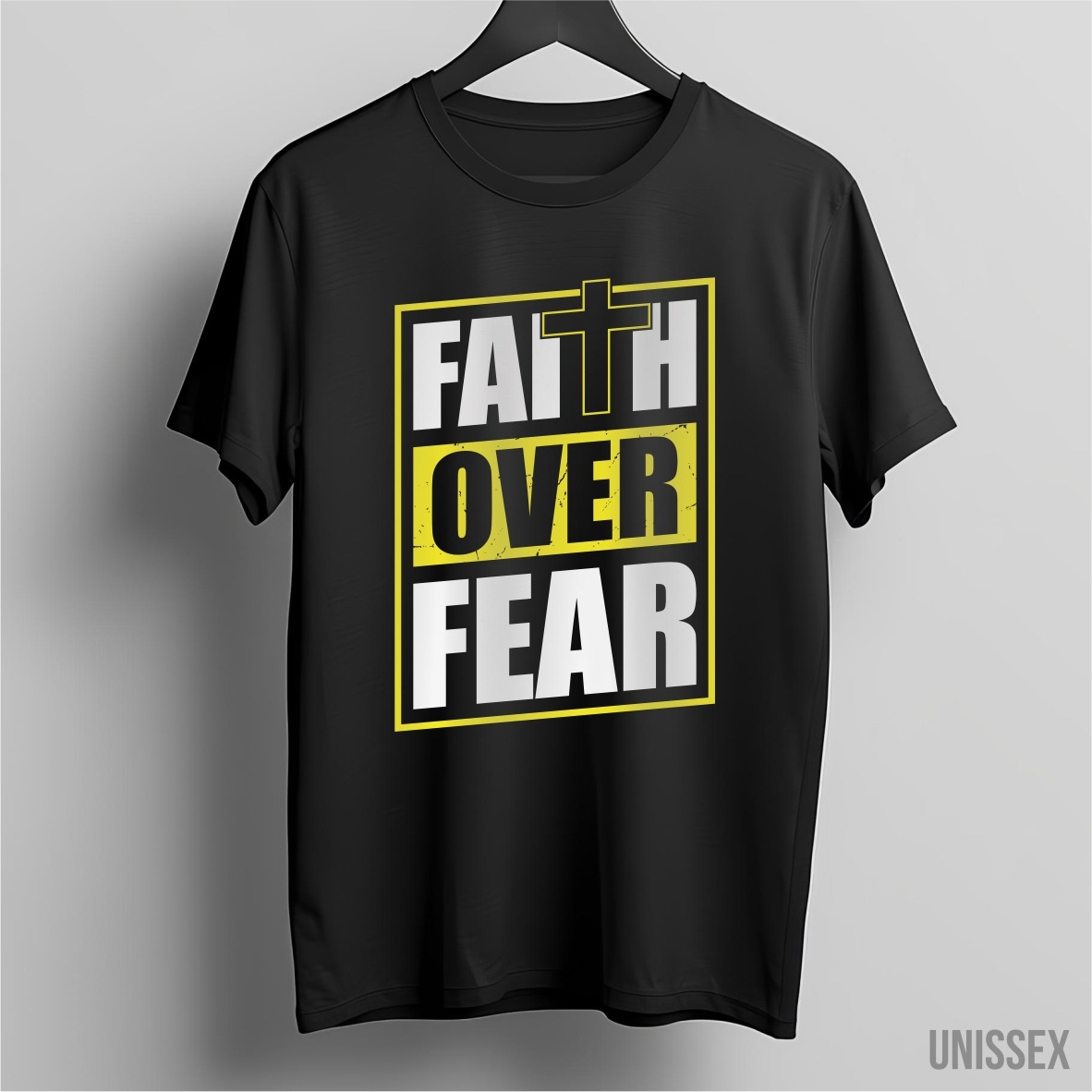 Camiseta unissex Faith Over Fear