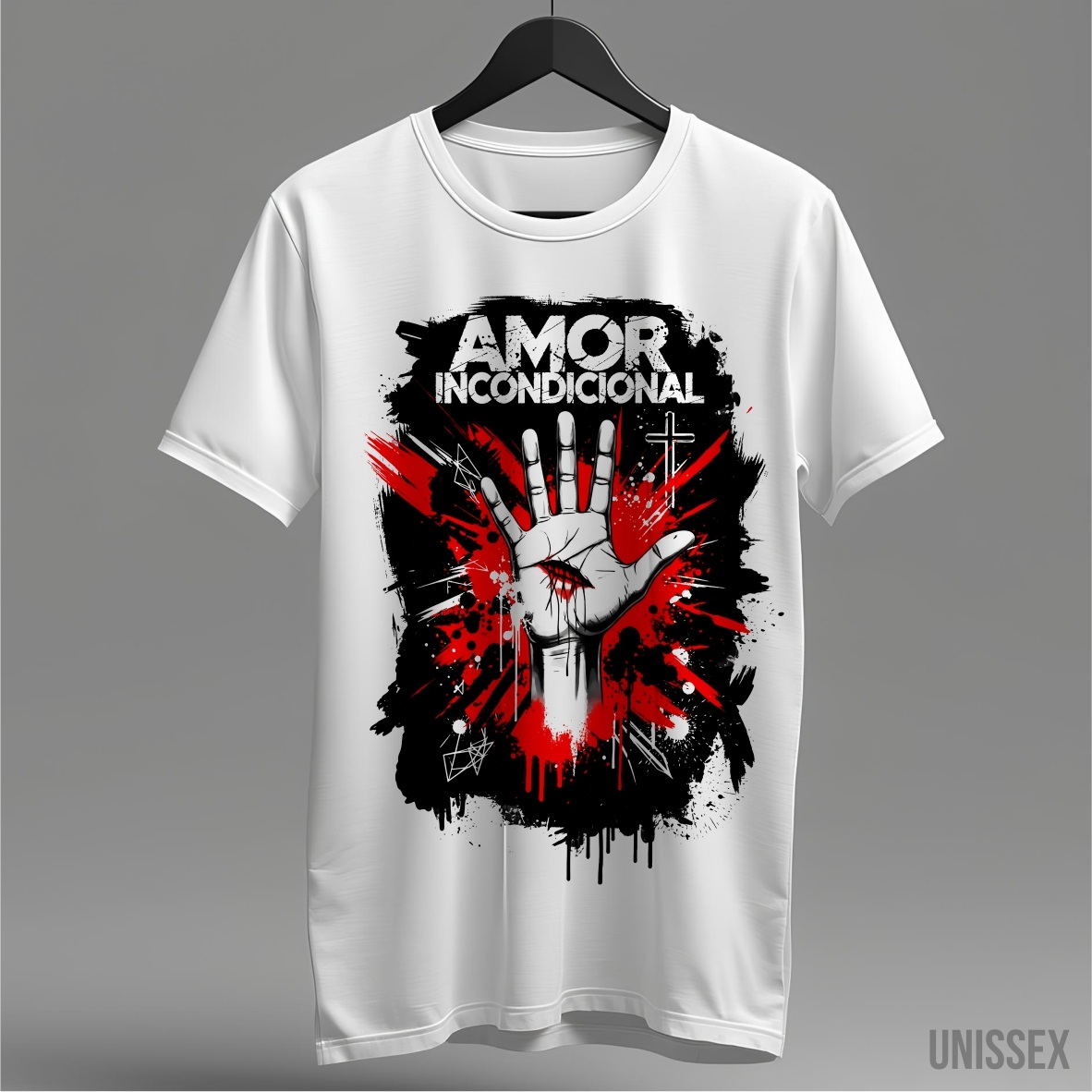Camiseta unissex Amor Incondicional