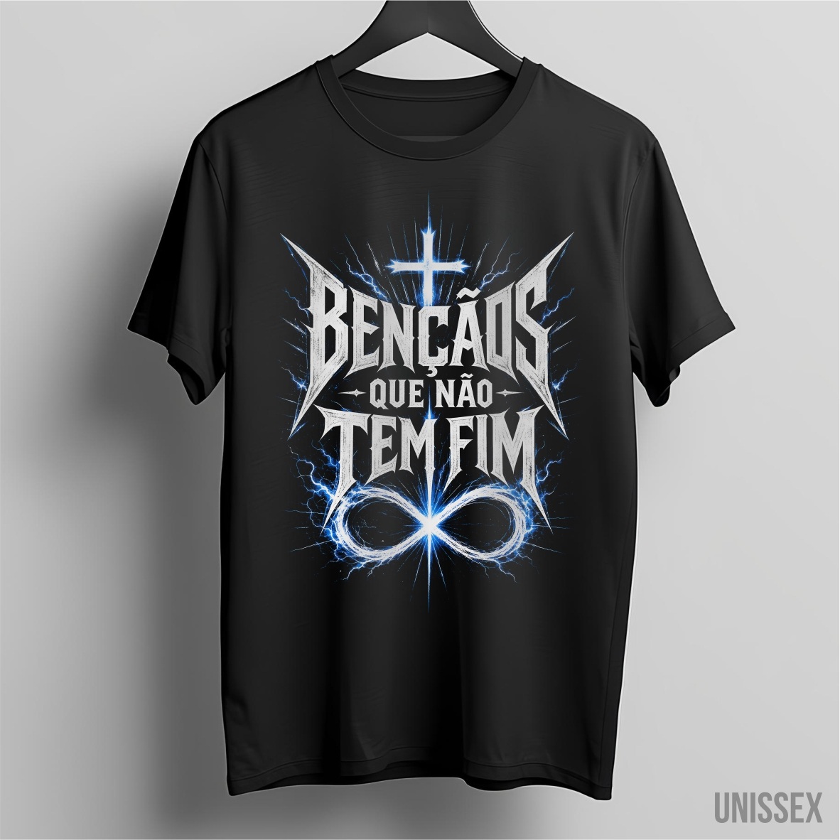 Camiseta unissex Bênçãos Que Não Têm Fim