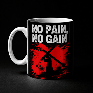 Nome do produto Caneca No Pain, No Gain: O Preço da Vitória