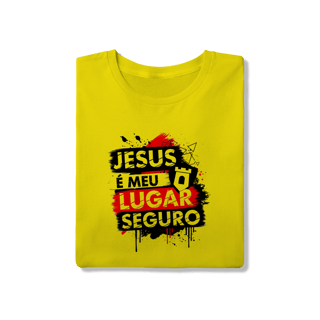 Nome do produto Camiseta Unissex - Jesus, Meu Lugar Seguro