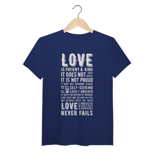 Nome do produto Camiseta - 1 Coríntios 13 