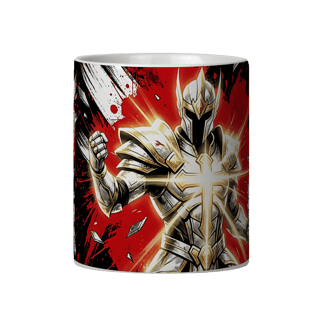 Nome do produto Caneca Armadura de Deus: Guerreiro da Fé