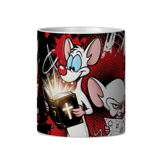 Nome do produto Caneca Pinky & Cérebro: O Plano Perfeito