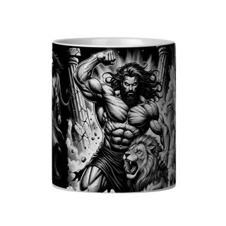 Nome do produto Caneca Sansão: Força e Superação