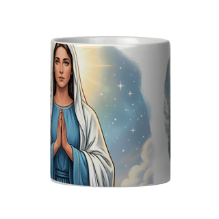 Nome do produto Caneca Maria: Graça e Devoção