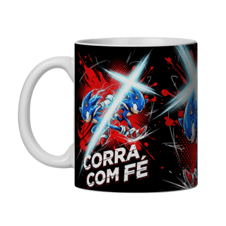 Nome do produto Caneca Corra com Fé: Velocidade e Propósito