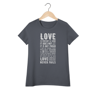 Nome do produto Baby Long - 1 Coríntios 13 