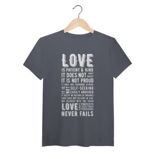 Nome do produto Camiseta - 1 Coríntios 13 