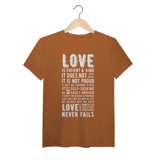 Nome do produto Camiseta - 1 Coríntios 13 