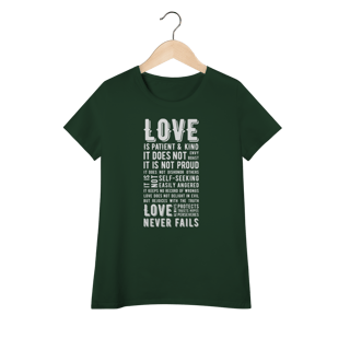 Nome do produto Baby Long - 1 Coríntios 13 