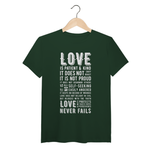 Nome do produto Camiseta - 1 Coríntios 13 