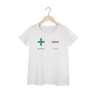 Nome do produto + de Cristo - de mim - Baby long