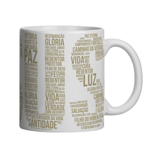 Nome do produto JESUS - Caneca