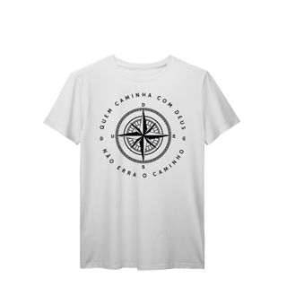 Nome do produto Quem caminha com Deus - Unissex