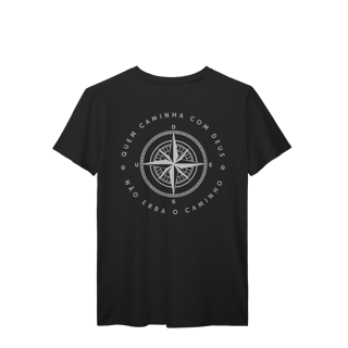 Nome do produto Quem caminha com Deus - Unissex