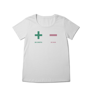 Nome do produto + de Cristo - de mim - Baby long