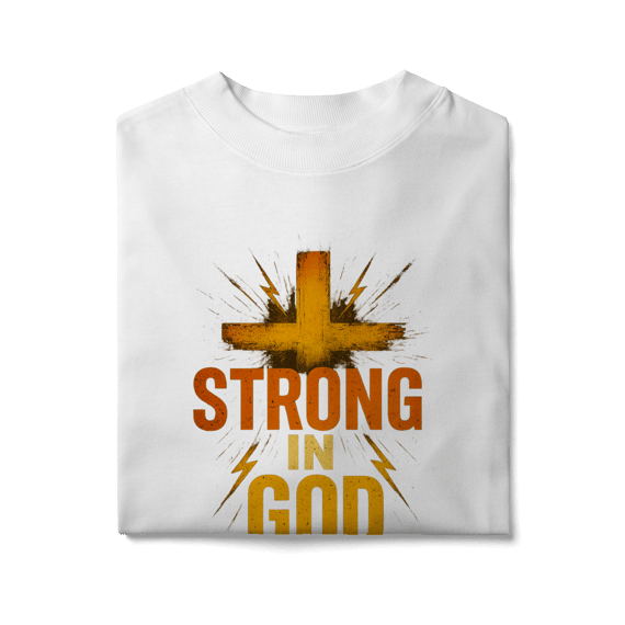 Strong in God - Oversized