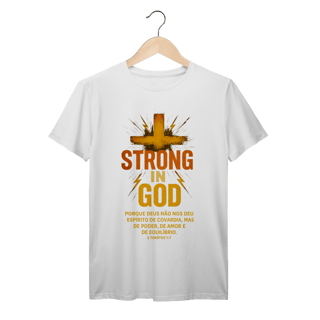 Nome do produto Strong in God - Unissex