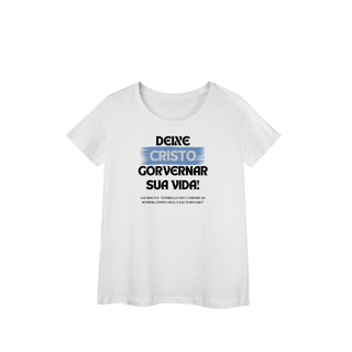 Nome do produto Deixe Cristo Governar - Baby long