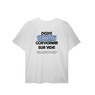 Nome do produto Deixe Cristo Governar - Plus Size