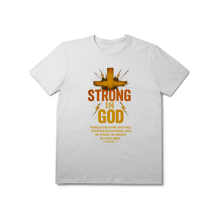 Nome do produto Strong in God - Unissex