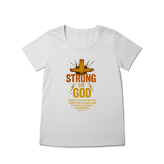 Nome do produto Strong in God - Baby long