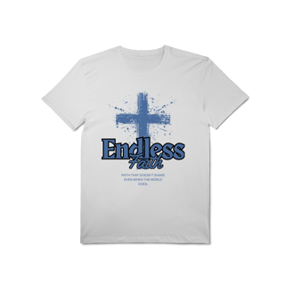 Nome do produto Fé sem fim - Malha Pima