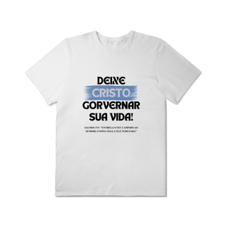 Nome do produto Deixe Cristo Governar - Plus Size