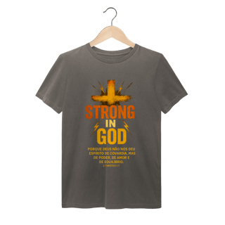 Nome do produto Strong in God - Unissex Estonada