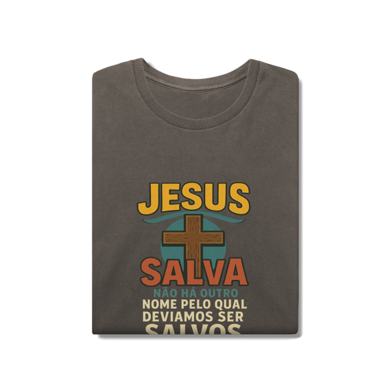 Jesus Salva - Unissex Estonada