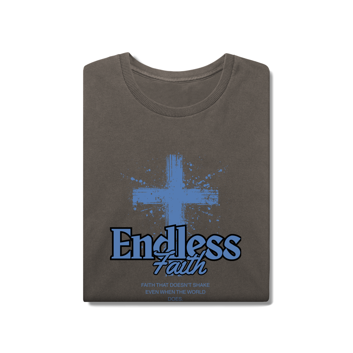 Nome do produto: Fé sem fim - Unissex Estonada
