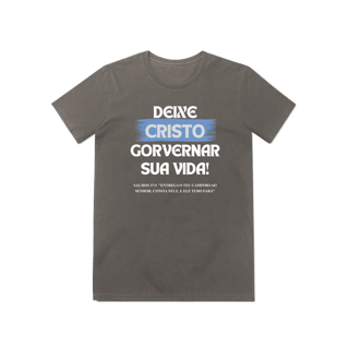 Nome do produto Deixe Cristo Governar - Baby Long Estonada