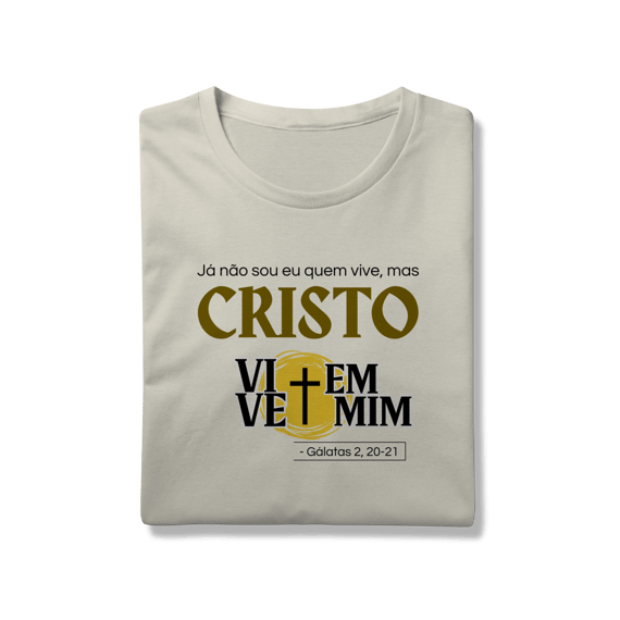 Cristo Vive em Mim - Unissex