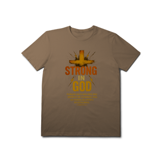 Nome do produto Strong in God - Unissex