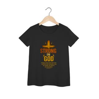 Nome do produto Strong in God - Baby long
