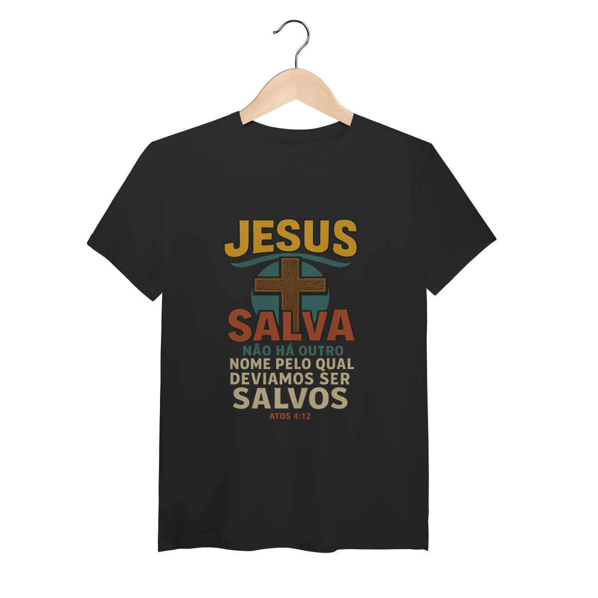 Nome do produto: Jesus Salva - Malha Pima