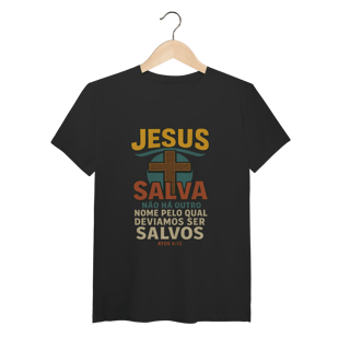 Nome do produto Jesus Salva - Malha Pima