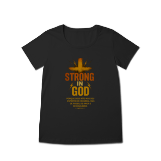 Nome do produto Strong in God - Baby long