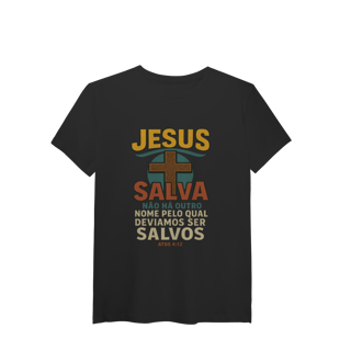 Nome do produto Jesus Salva - Malha Pima