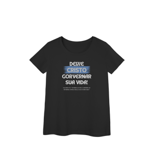 Nome do produto Deixe Cristo Governar - Baby long