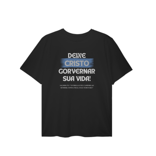 Nome do produto Deixe Cristo Governar - Plus Size