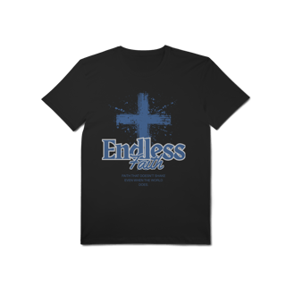 Nome do produto Fé sem fim - Malha Pima