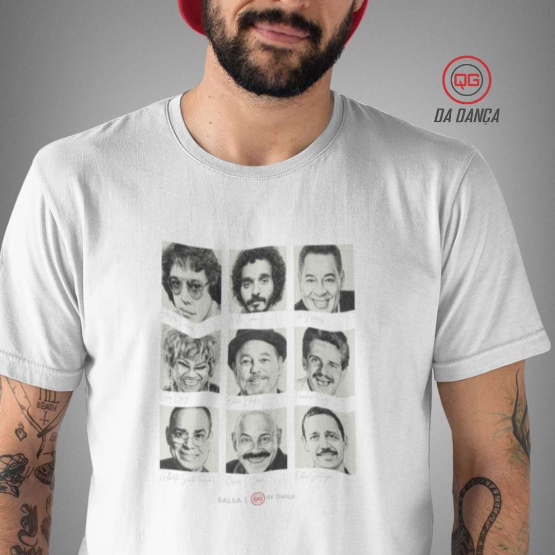 Camiseta de Dança - Salsa Cantantes