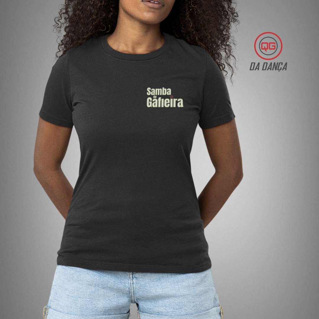 Camiseta de Dança Feminina - Just Samba de Gafieira